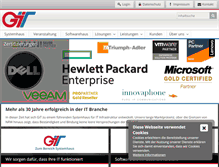 Tablet Screenshot of git.de